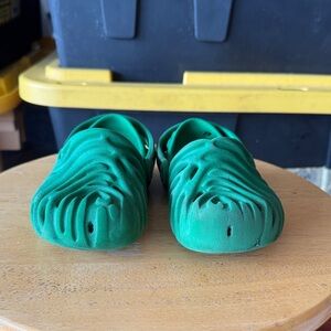 Salehe Bembury Crocs Green Slip-On Shoes